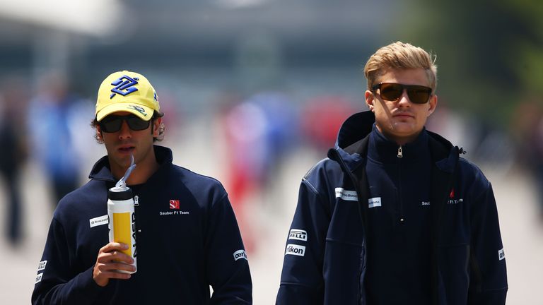 Sauber pair Felipe Nasr and Marcus Ericsson