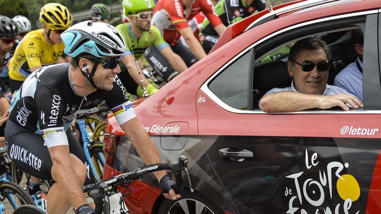 Eddy Merckx, Mark Cavendish, Tour de France 2015, stage four