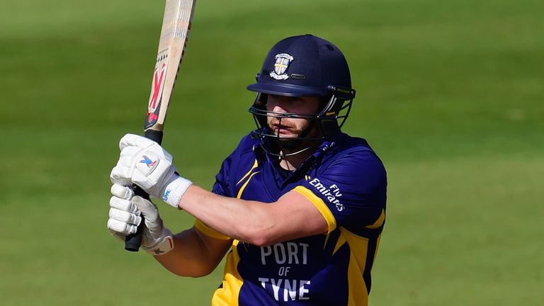 Durham batsman Mark Stoneman