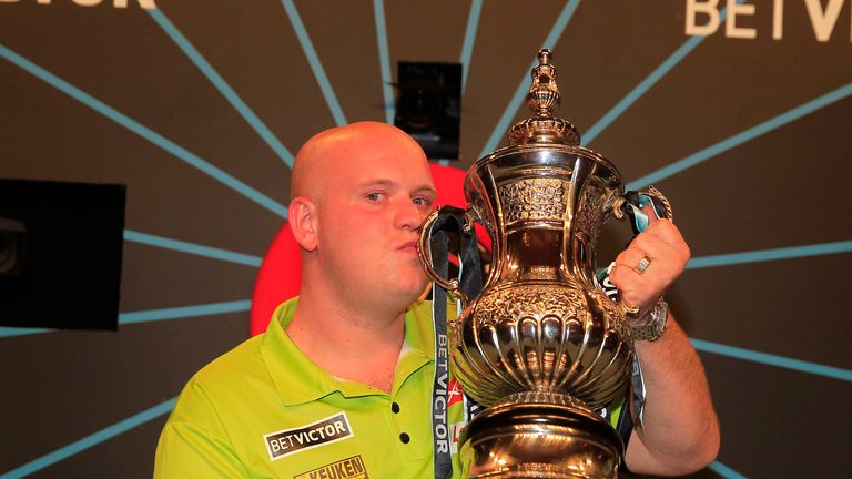 Michael van Gerwen (Pic by Lawrence Lustig)