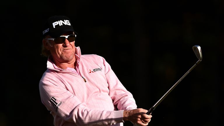 Miguel Angel Jimenez: Three off the pace heading in to Sunday