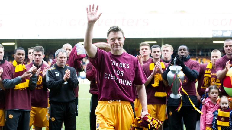 Stephen Craigan retired from playing with Motherwell in 2012 but is now back with the club as their under-20 manager