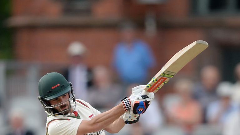 Ned Eckersley: In good form for Leicestershire