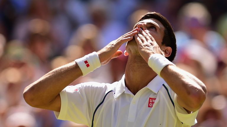 Djokovic also took the third set 6-4 as he booked his place in the final