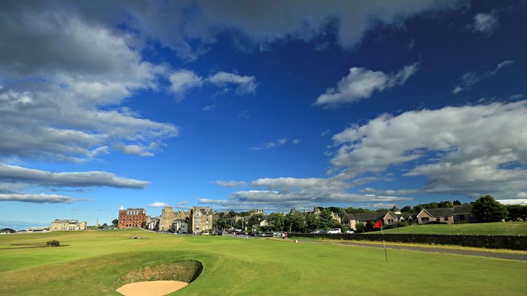 The notorious Road Hole: The 17th at St Andrews