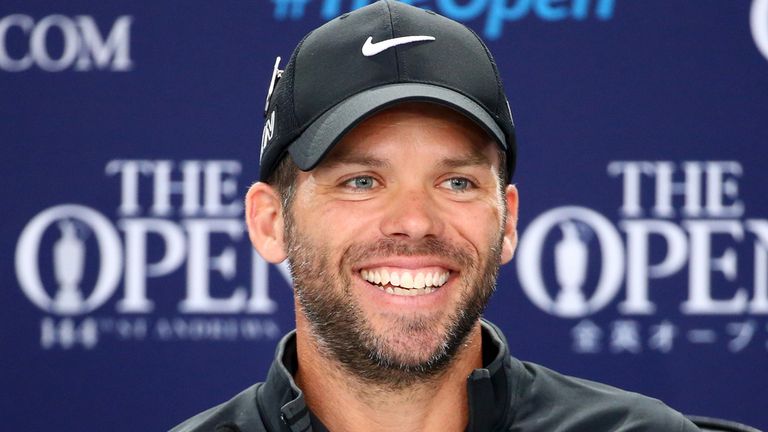 ST ANDREWS, SCOTLAND - JULY 13:  Paul Casey of England speaks at a press cofnerence ahead of the 144th Open Championship at The Old Course on July 13, 2015