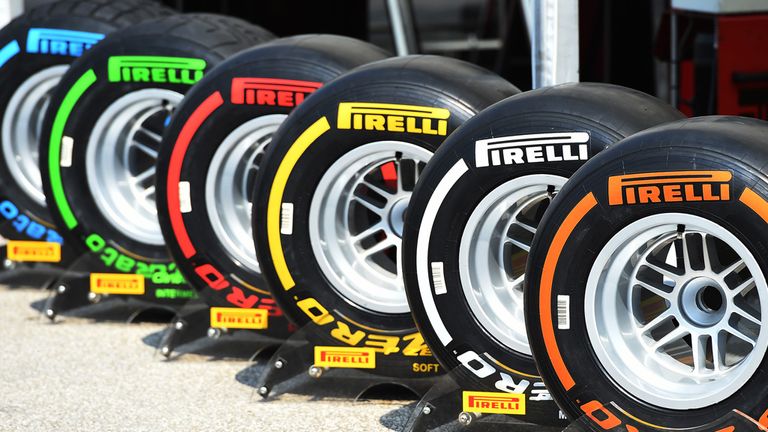 Pirelli tyre compounds 