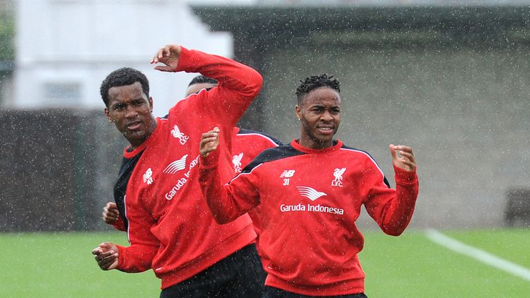 Andre Wisdom and Raheem Sterling