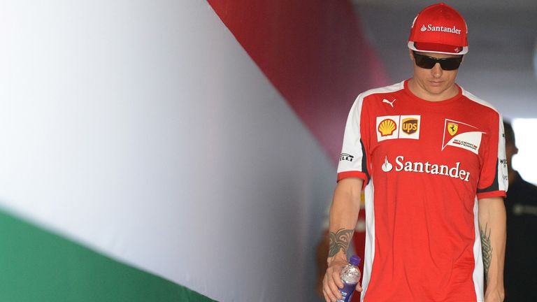 Kimi Raikkonen of Ferrari