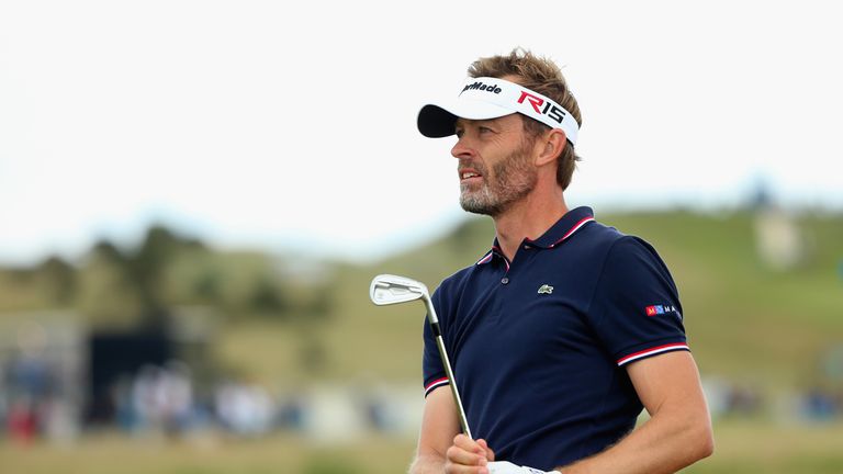 Raphael Jacquelin: Just one shot back heading in to the final round at Gullane.