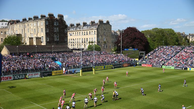 The Recreation Ground: Bath planning to expand its capacity to 16,500.