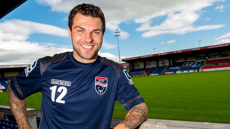 Ross County right-back Richard Foster