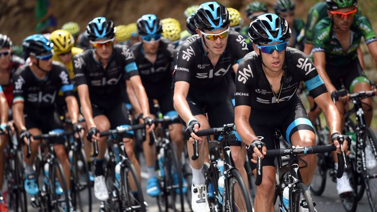 Richie Porte on stage fourteen of the 2015 Tour de France