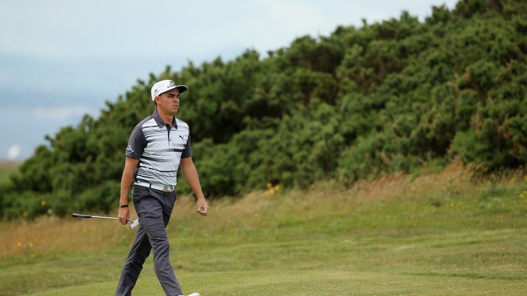 Rickie Fowler: Just two off the pace after a third round 66 at Gullane