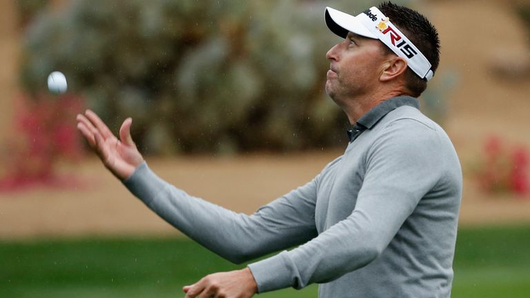 Robert Allenby has been described as 'getting up to his old tricks'