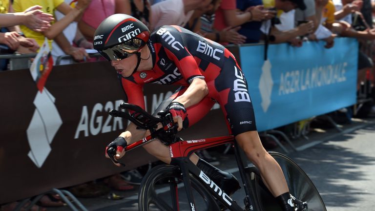 Rohan Dennis wins stage one of the 2015 Tour de France