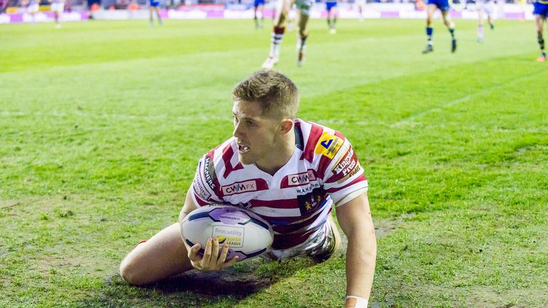 Ryan Hampshire Wigan Warriors