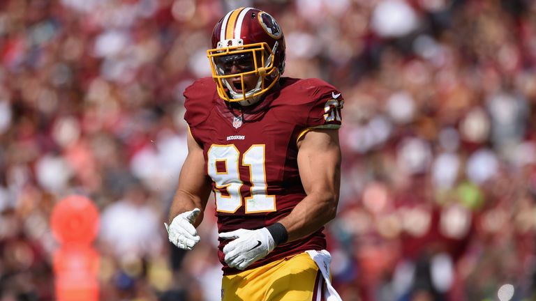 Ryan Kerrigan:  Has committed his future to the Washington Redskins. 