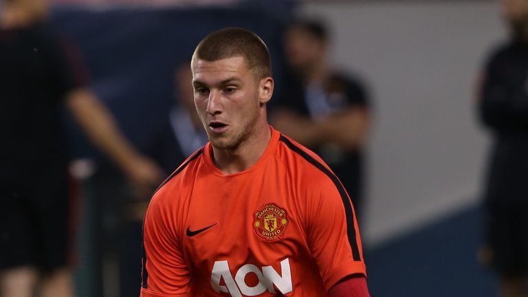 DENVER, CO - JULY 25:  Sam Johnstone of Manchester United in action during an open training session as part of their pre-season tour of the United States  