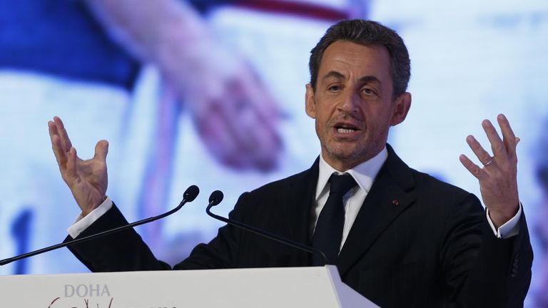 Nicolas Sarkozy: Sepp Blatter claims the former French President influenced World Cup voting.