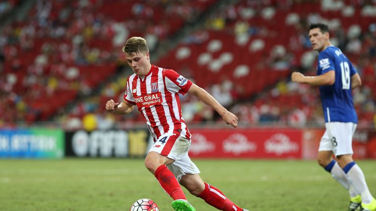 Shenton had an excellent 45 minutes against Everton in Singapore