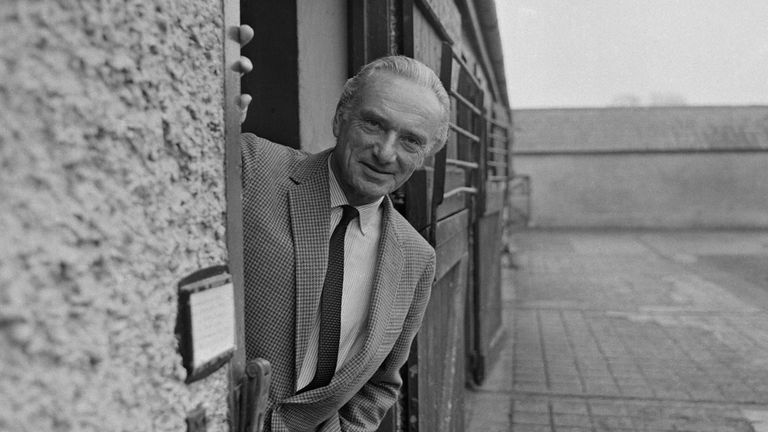 Horse racing commentator for the BBC Sir Peter O'Sullevan