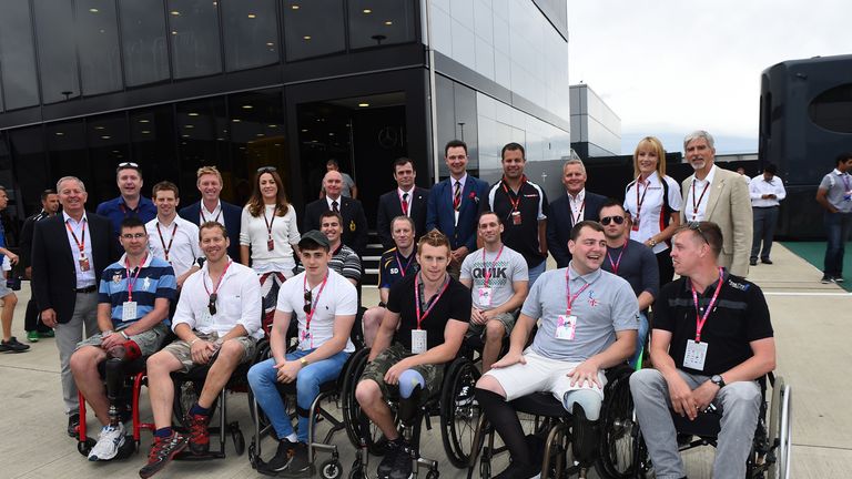 The Sky F1 team meet the guys from Headley Court