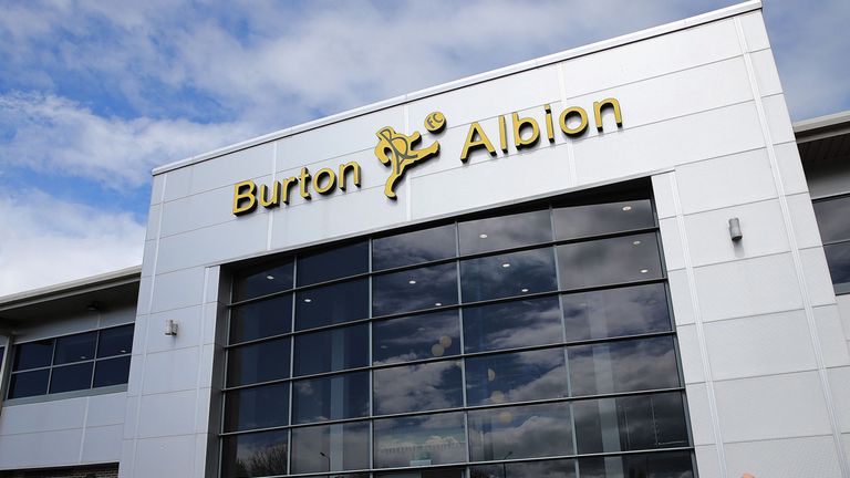 A view of the stadium before the Burton Albion and Northampton Town match during the Sky Bet League Two match at the Pirelli Stadium, Burton.