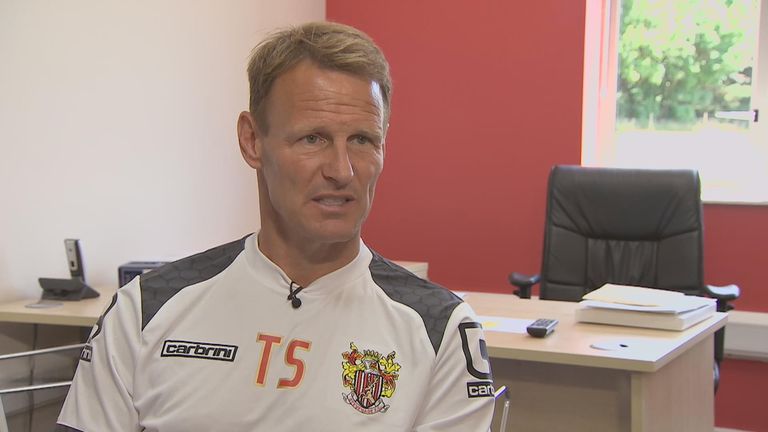 Teddy Sheringham: Spoke exclusively to Sky Sports News HQ on his first few days as manager at Stevenage