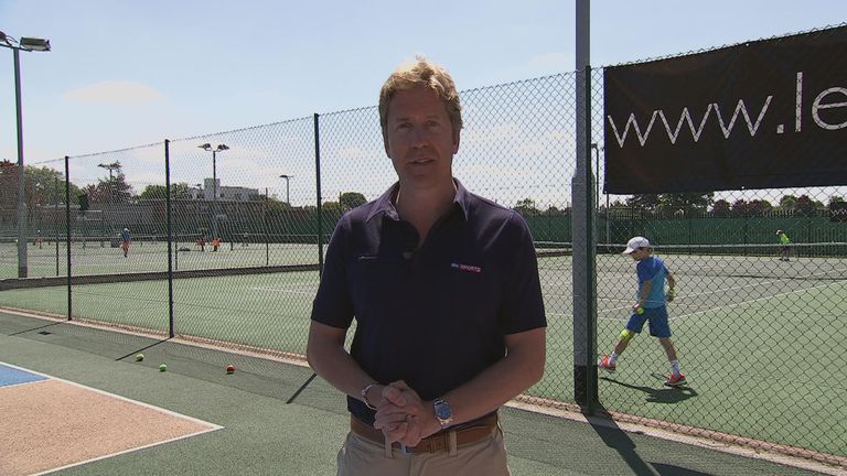 Marcus Buckland - Sky Sports tennis presenter