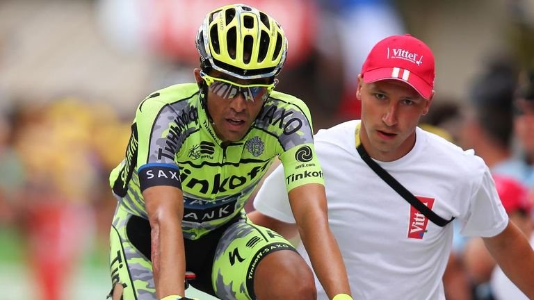 Alberto Contador, Tour de France, stage 17