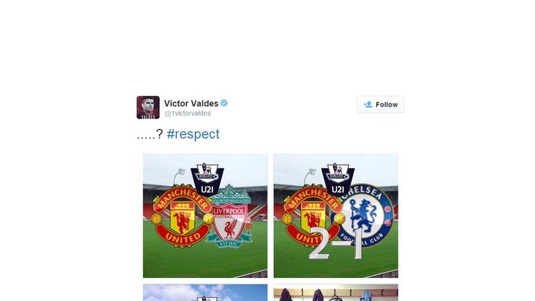 Valdes tweet