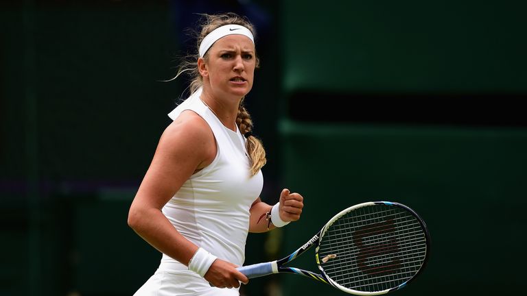 A fired-up Azarenka won the first set but could not hold out for a first grand slam win over Williams