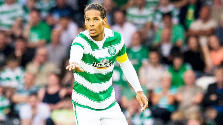 Virgil van Dijk: Celtic defender has been linked with several clubs in the media