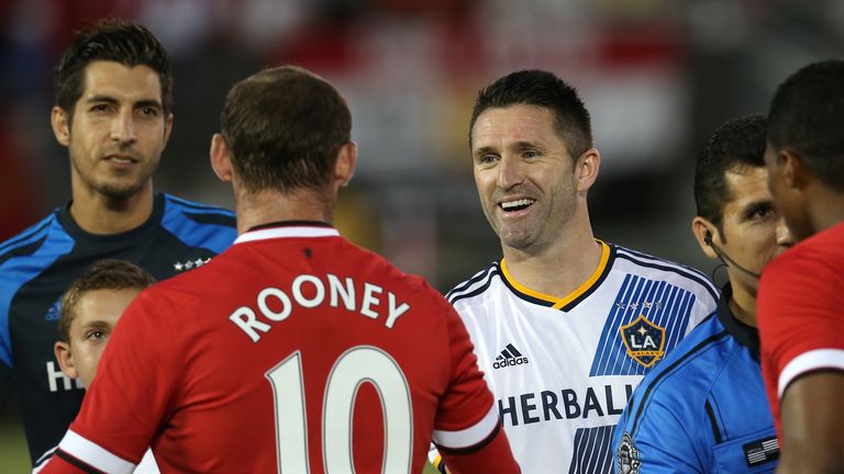Wayne Rooney has taken part in previous Manchester United tours in the United States against the likes of LA Galaxy's Robbie Keane.