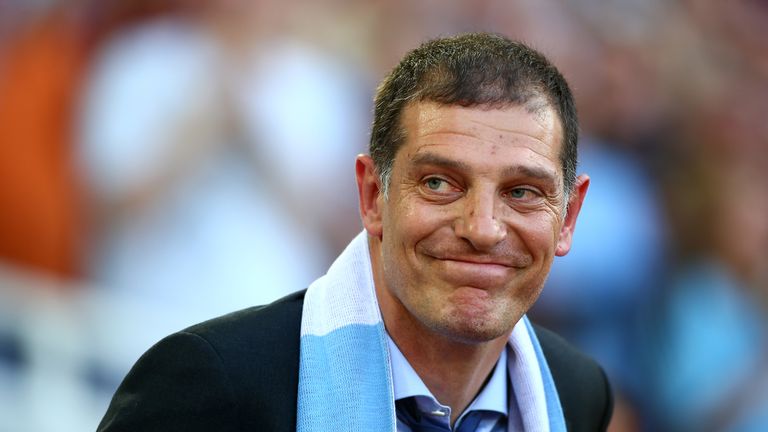 New West Ham manager Slaven Bilic 