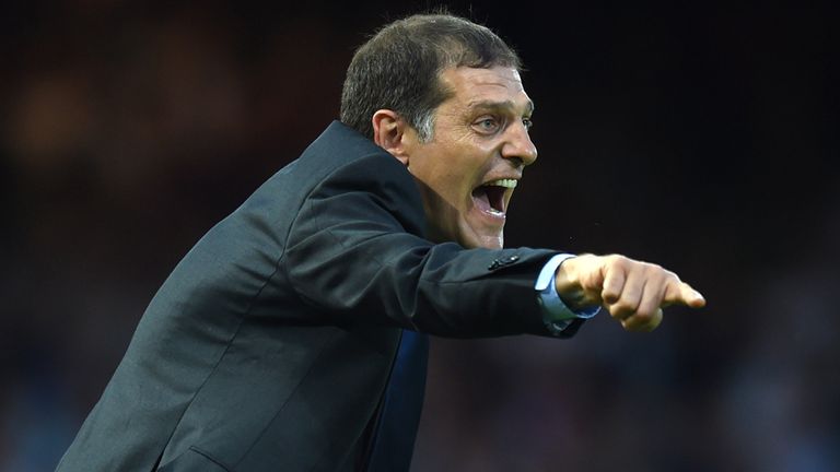West Ham United Coach Slaven Bilic on the touchline during the Europa League Second Qualifying Round, First Leg, at Upton Park, London.