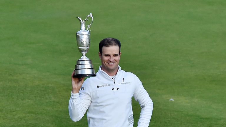 Zach Johnson will be the defending champion at Royal Troon