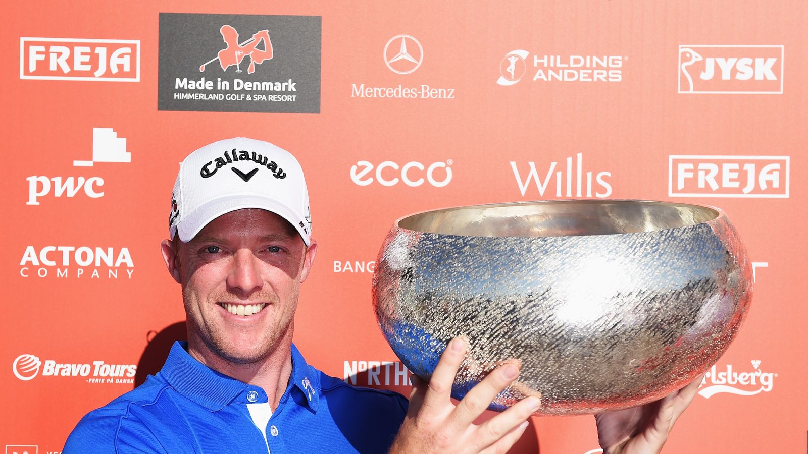 David Horsey stutters to twoshot victory at Made In Denmark Golf News Sky Sports