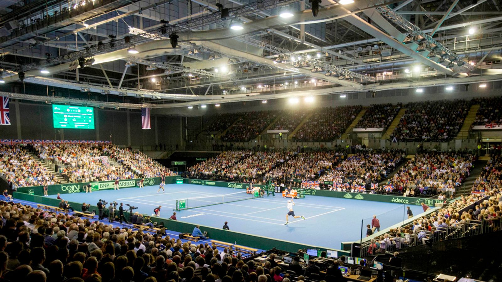 Great Britain to play Argentina Davis Cup semifinal in Glasgow