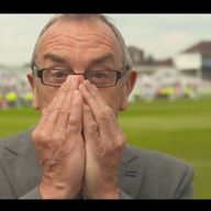 Bumble has a go at the Stuart Broad celebration...