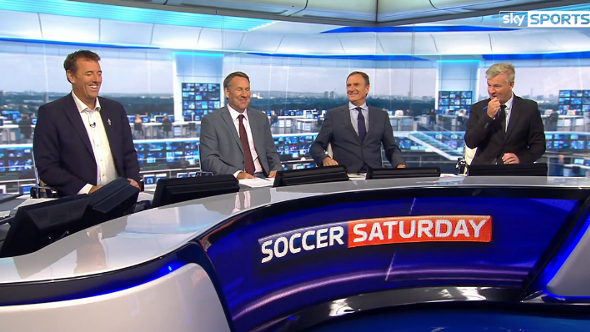 WATCH Best of this weeks Soccer Saturday with Jeff and the boys Football News Sky Sports