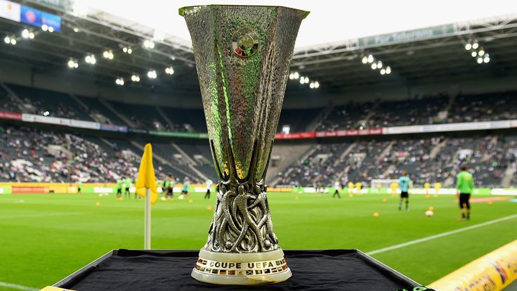 Europa League trophy......