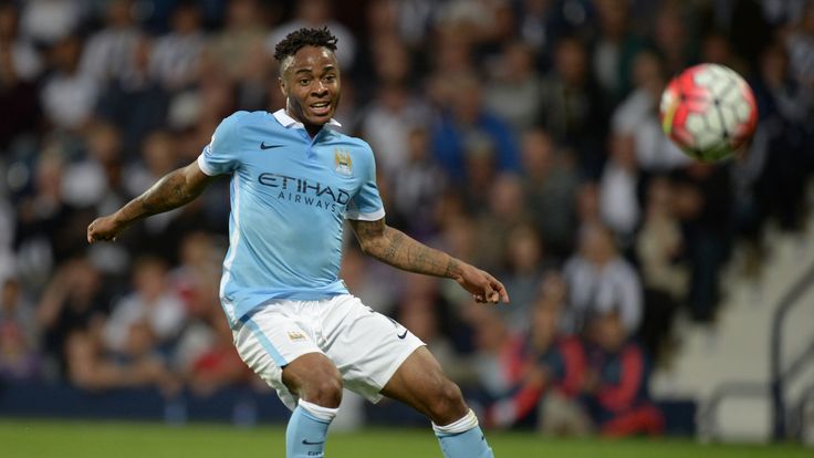 Manchester City's midfielder Raheem Sterling