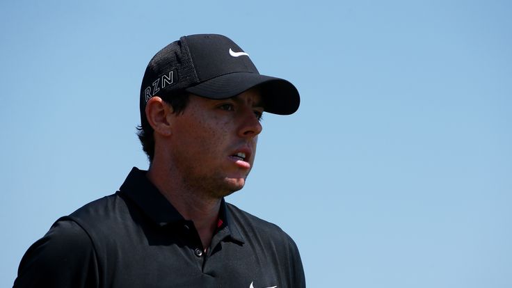 Rory McIlroy of Northern Ireland waits on the fourth tee during the third round of the 2015 PGA Championship at Whistling Straits