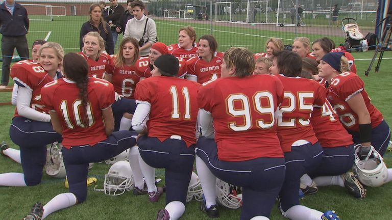 GB women's American Football team