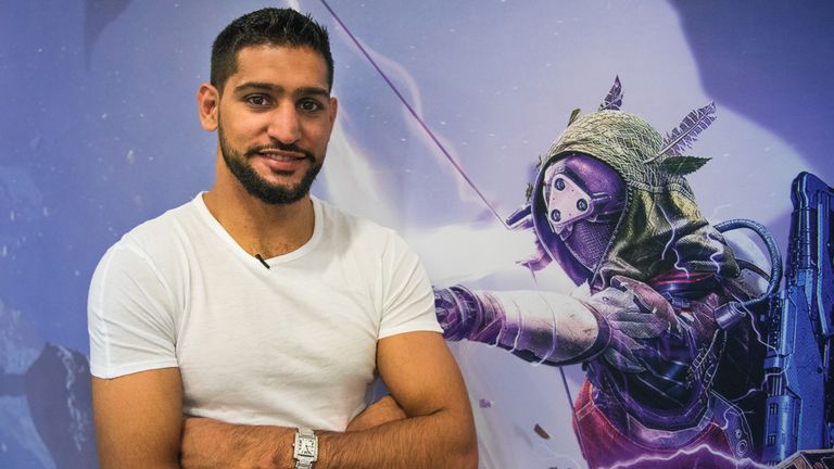 Amir Khan was speaking ahead of  the launch of Destiny: The Taken King