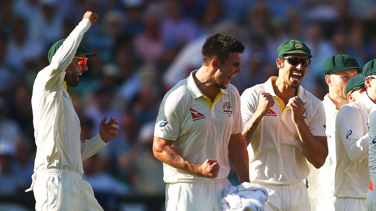 Australia are well on top at The Oval after taking eight England wickets on day two