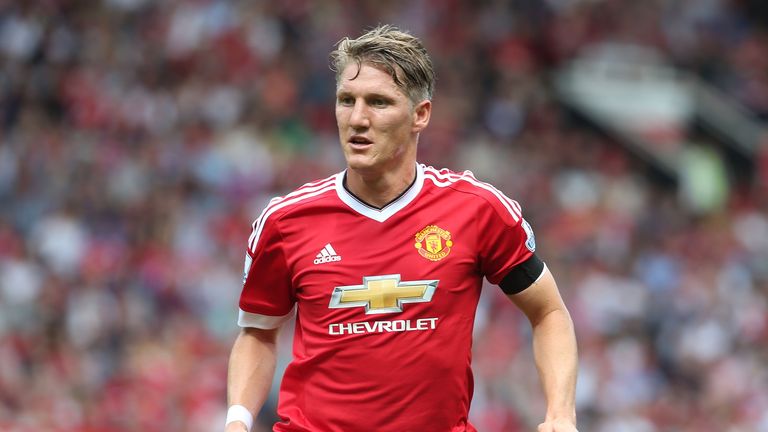 Bastian Schweinsteiger of Manchester United in action