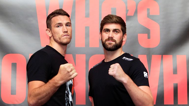 Callum Smith (left) v Rocy Fielding (right)